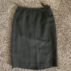 TAHARI Studio Grey Pencil Skirt 6